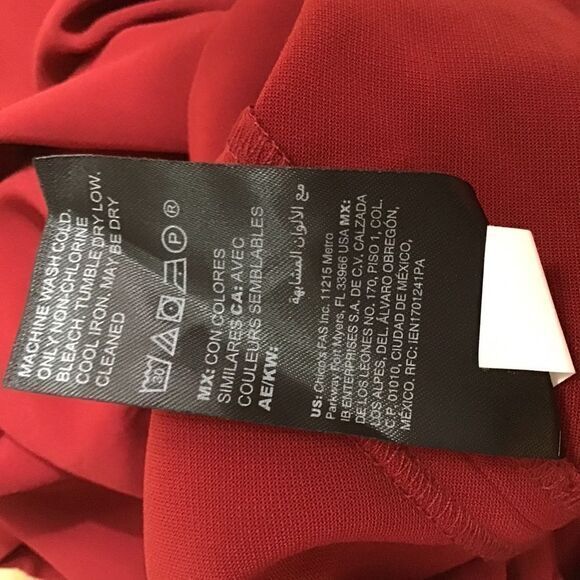 NEW white house black market Wine Red Convertible Split Leg Jumpsuit 00 - Picture 16 of 16